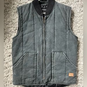 Men’s Brixton vest charcoal grey